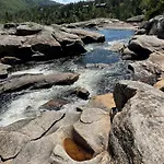 With Sauna And Waterfall In Sirdalen 펜션 *