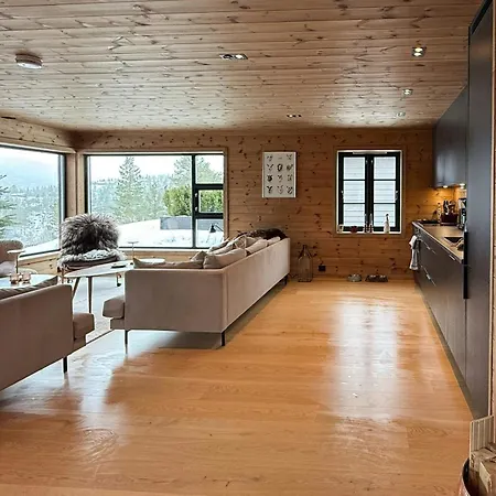 With Sauna And Waterfall In Sirdalen Tjorhom