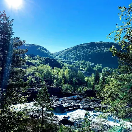 Ferienhaus With Sauna And Waterfall In Sirdalen