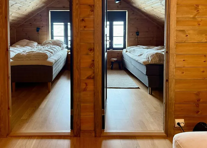 With Sauna And Waterfall In Sirdalen 度假居 Tjorhom